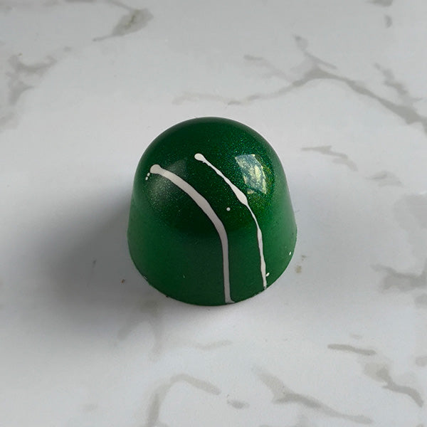 Pistachio & Sour Cherry bonbon