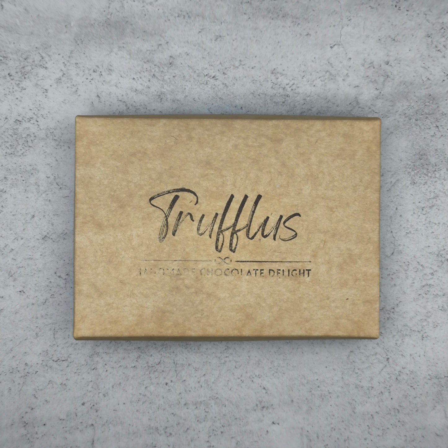 A top view of our 24 artisan bonbon selection box