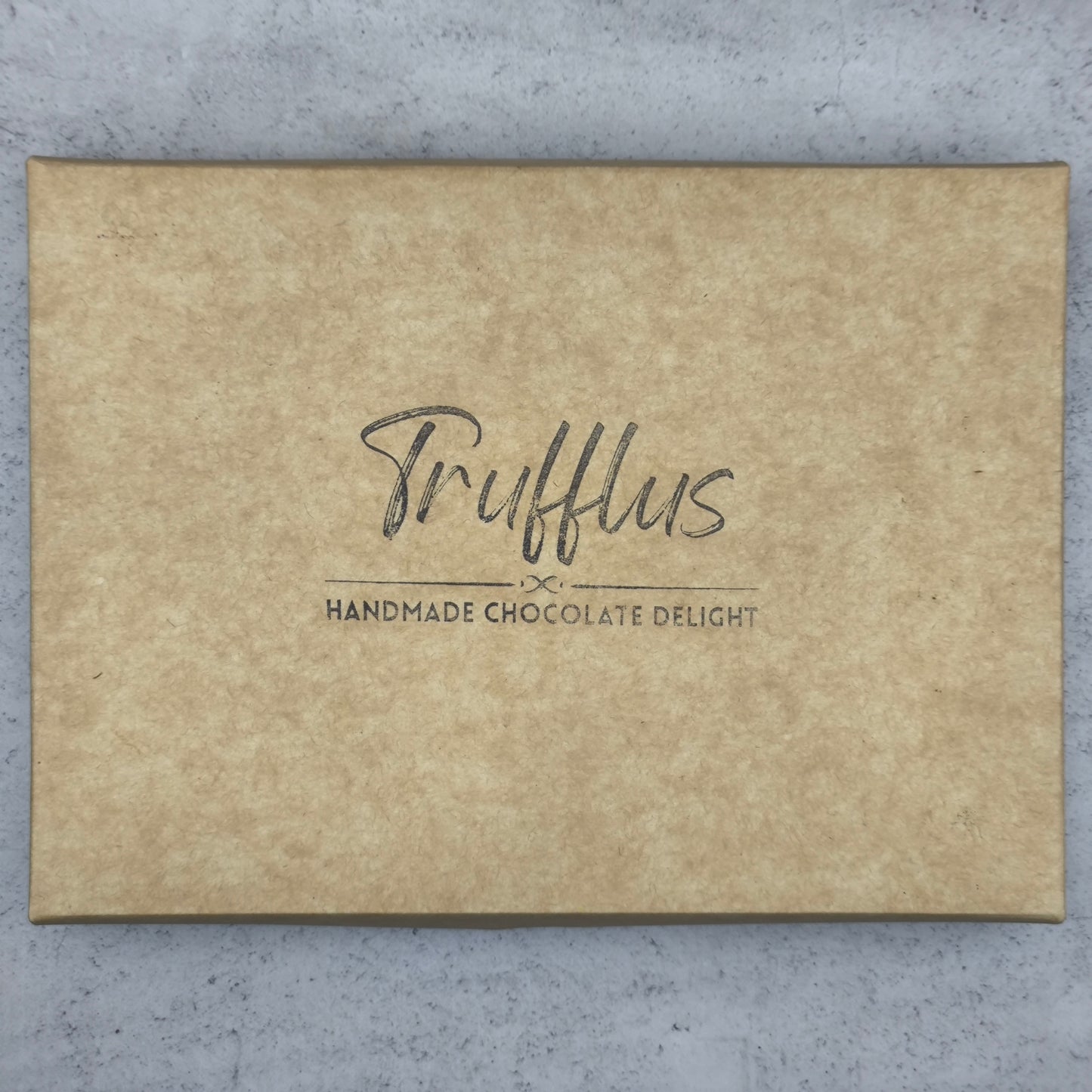 A top view of our 24 artisan bonbon selection box